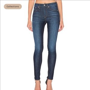 rag & bone Arlington skinny jeans (dark wash)